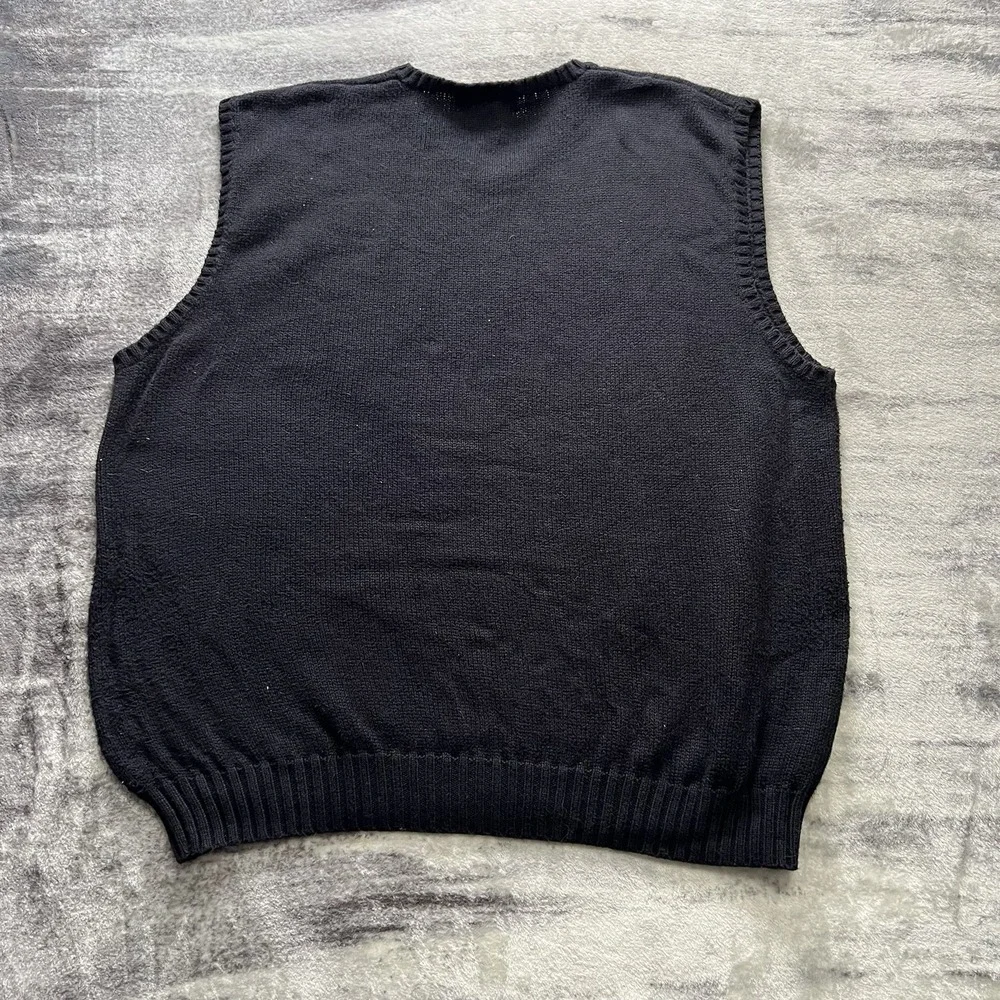 Polo Ralph Lauren Vest Men's 3XLT Black Purple Pullover Sleeveless Shirt Classic